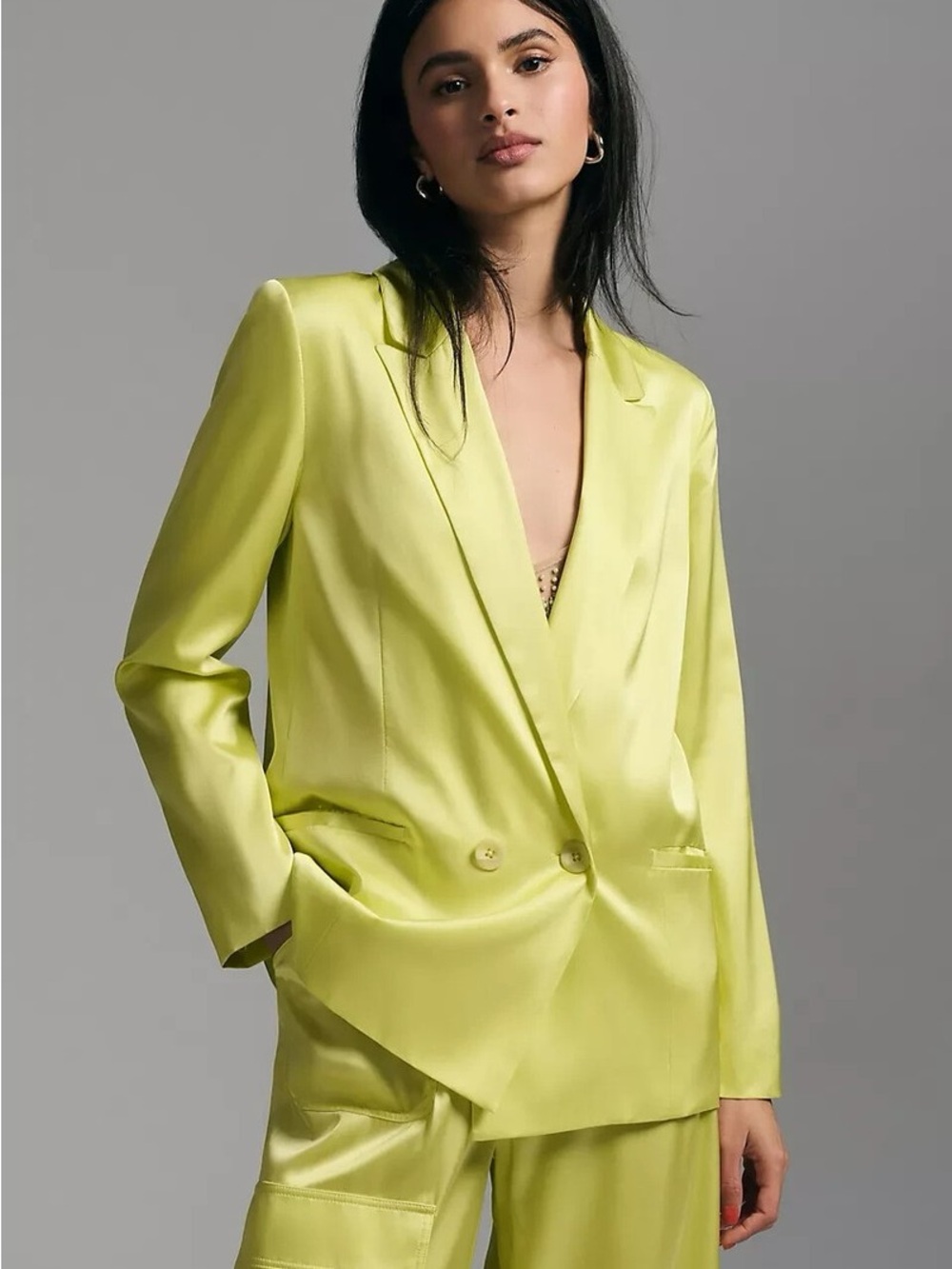 Hutch Satin Blazer